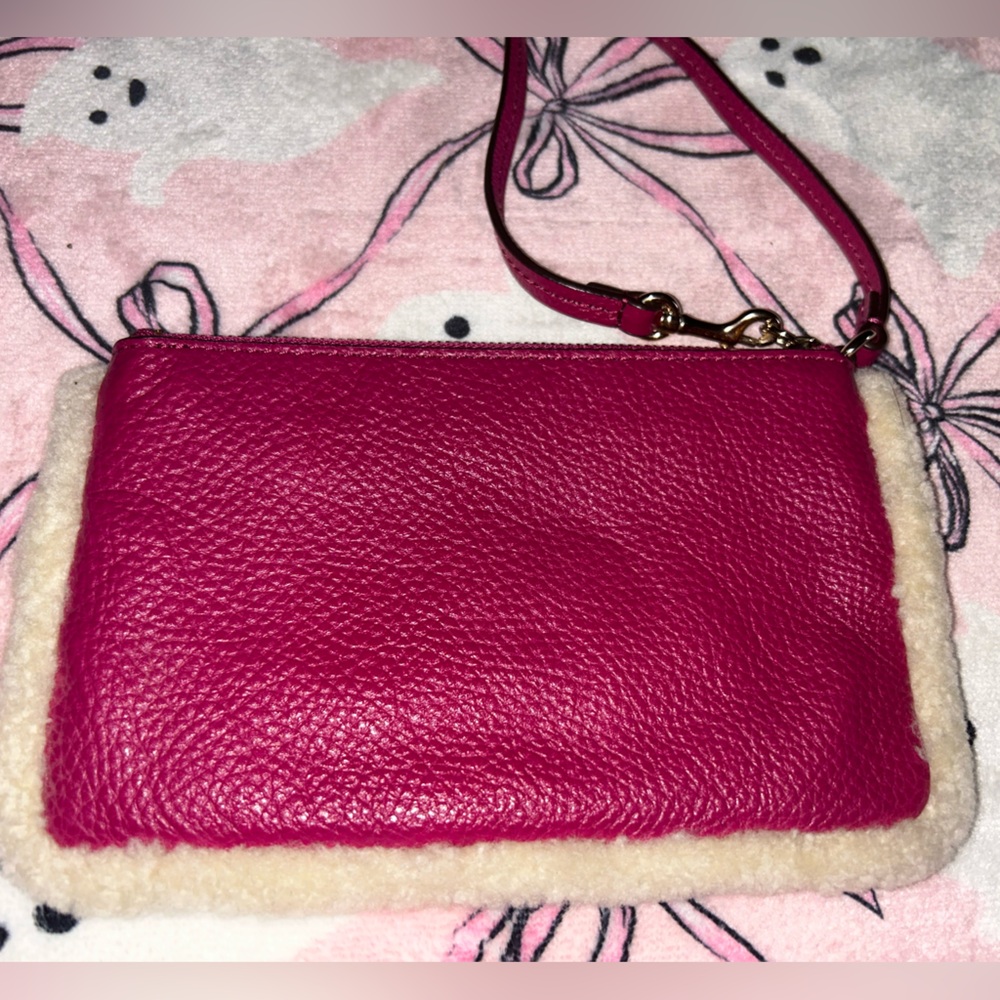 Pink Coach Wristlet - Picture 4 of 6